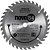 Lâmina de serra circular com dentes de metal duro/vídea 185mm x 16mm 36 dentes NOVE54 - Imagem 1