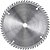 Lâmina de serra circular com dentes de metal duro/vídea 185mm x 16mm 60 dentes VONDER - Imagem 3