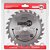 Lâmina de serra circular com dentes de metal duro/vídea 185mm x 20mm 24 dentes NOVE54 - Imagem 2