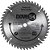 Lâmina de serra circular com dentes de metal duro/vídea 185mm x 20mm 48 dentes NOVE54 - Imagem 1