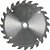Lâmina de serra circular com dentes de metal duro/vídea 200mm x 30mm 24 dentes VONDER - Imagem 3