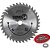 Lâmina de serra circular com dentes de metal duro/vídea 235mm x 25mm 36 dentes NOVE54 - Imagem 3