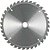 Lâmina de serra circular com dentes de metal duro/vídea 235mm x 30mm 36 dentes VONDER - Imagem 3