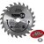 Lâmina de serra circular com dentes de metal duro/vídea 250mm x 30mm 24 dentes NOVE54 - Imagem 3