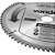Lâmina de serra circular com vídea para alumínio 250mm x 30mm x 80 dentes VONDER - Imagem 5