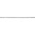 Lâmina para serra tico-tico de mesa 133mm x 3mm 59 dentes para modelo TTV 125 VONDER - Imagem 1