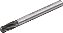 Lima rotativa abaulada para alumínio 6,0mm x 16,0mm com haste 6,0mm VONDER - Imagem 1