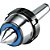 Ponta rotativa CM2 com porca extratora e ponto de metal duro tipo 604 HMG 221021/520240 RÖHM - Imagem 1