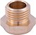 Silenciador de ar comprimido curto em latão rosca 1/8" BSP VONDER - Imagem 5