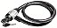 Cadeado Antifurto para Estepe de Carro Tramontina 20x1200 mm com Chave - Imagem 1