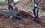 Vanga com Ponta Tramontina 402/00 em Aço com Cabo de Madeira 71 cm com Empunhadura Plástica Reta Ergonômica - Imagem 2