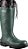 Bota em poliuretano nº35 cano longo verde com polaina e solado pretos Ecoboots Polytech 91BPUL600PL BRACOL - Imagem 1