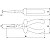 Alicate Meia Cana Isolado IEC 60900 - 6'' Tramontina PRO - Imagem 3