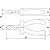 Alicate Corte Diagonal Isolado IEC 60900 - 6'' Tramontina PRO - Imagem 2