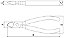 Alicate Diagonal Corte Rente 6'' Tramontina PRO - Imagem 3