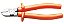 Alicate Diagonal Corte Rente Isolado 1.000 V 6" Tramontina PRO - Imagem 1