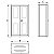 Armário Vertical para Ferramentas 2 Portas com Visores Tramontina PRO - Imagem 2