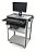 Rack Móvel Aberto para Computador - Cinza Tramontina PRO - Imagem 2