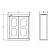 Painel para Ferramentas Superior Grande com 2 Portas e Chapas Perfuradas Tramontina PRO - Imagem 2