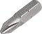 Bits/ponteira phillips com encaixe 1/4" nº2 x 25mm com 5 peças VONDER - Imagem 1