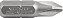 Bits/ponteira phillips com encaixe 1/4" nº2 x 25mm com 5 peças VONDER - Imagem 5