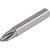 Bits/ponteira phillips com encaixe 1/4" nº2 x 38mm com 5 peças VONDER - Imagem 1
