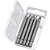 Bits/ponteira phillips com encaixe 1/4" nº2 x 75mm com 5 peças VONDER - Imagem 2