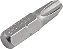Bits/ponteira phillips com encaixe 1/4" nº3 x 25mm com 5 peças VONDER - Imagem 4
