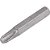Bits/ponteira phillips com encaixe 1/4" nº3 x 38mm com 5 peças VONDER - Imagem 1