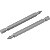 Bits/ponteira phillips S2 encaixe 1/4" nº2 1/4" x 75mm com 2 peças VONDER - Imagem 1
