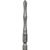 Bits/ponteiras phillips de torção S2 encaixe 1/4" nº2 1/4" x 75mm com 2 peças VONDER - Imagem 3