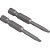Ponteira/bits fenda encaixe sextavado 1/4" x 50mm cartela com 2 peças VONDER - Imagem 3