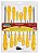 Jogo de Chaves de Fenda Tramontina MASTER - 14 Peças (De 1/8"x3" a 5/16"x8") - Imagem 1
