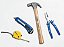 Kit de Ferramentas Tramontina com Martelo Estilete Alicate e Trena 4 peças - Imagem 1