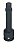 Extensão em Aço Cromo Molibdênio 4'' - Encaixe 3/8'' Tramontina PRO - Imagem 1