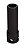 Soquete de Impacto Sextavado Longo em Aço Cromo Molibdênio 8 mm - Encaixe 3/8" Tramontina PRO - Imagem 1