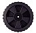 Roda Plástica Maior Ø 257 mm para Cortador de Grama CE45M CC45M e CC50M - Tramontina - Imagem 1
