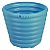Cachepô Vaso Tramontina Mimmo em Plástico Azul 1,7 L - Imagem 1