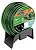 Mangueira Flex para Jardim Tramontina Verde com Faixa Preta em PVC 4 Camadas 25 m com Engate Rosqueado Esguicho e Suporte - Imagem 1