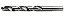 Broca para Aço 15.5x178 mm Tramontina MASTER em Aço Rápido HSS DIN 338 - Imagem 1