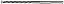 Broca para Concreto 18x940 mm Tramontina MASTER em Aço Especial com Encaixe SDS Max - Imagem 1