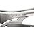 Alicate de pressão mordente curvo 10" aço cromo molibdênio ST71103ST SATA - Imagem 13