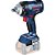 Chave de impacto a bateria 18V encaixe 1/2" 400 N.m sem bateria e sem carregador com maleta GDS 18V-400 06019K00E1 BOSCH - Imagem 1