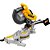 Serra de esquadria 12" com braço telescópico 1.675W 220V DWS780-B2 DEWALT - Imagem 2