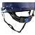 Capacete azul escuro suspensão com ajuste fácil e jugular de tecido aba frontal H 700 3M - Imagem 2