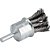 Escova de aço inox torcido tipo pincel 25mm VONDER - Imagem 5