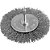 Escova circular 4" cerdas em aço inox 20.000/min com haste 1/4" VONDER - Imagem 1