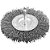 Escova circular 4" cerdas em aço inox 4.500/min com haste 1/4" VONDER - Imagem 1