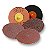 Disco de lixa roloc 76mm P120 361F Para uso geral 3M - Imagem 2