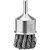 Escova pincel de aço carbono 1" trançada para retífica reta com pinça de 1/4" DW49005 DEWALT - Imagem 1